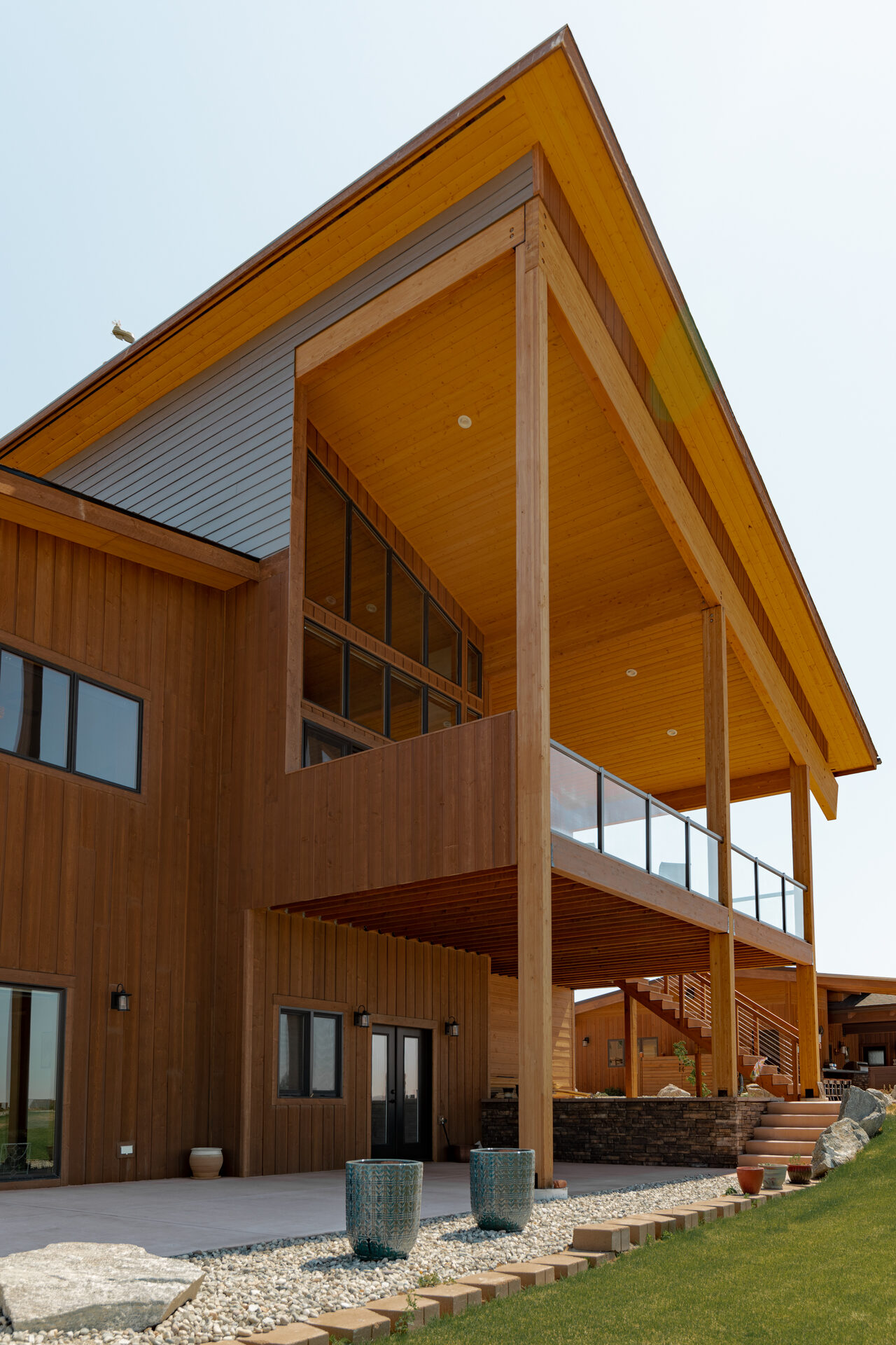 Chelan Trails — residential architecture, Manson, WA