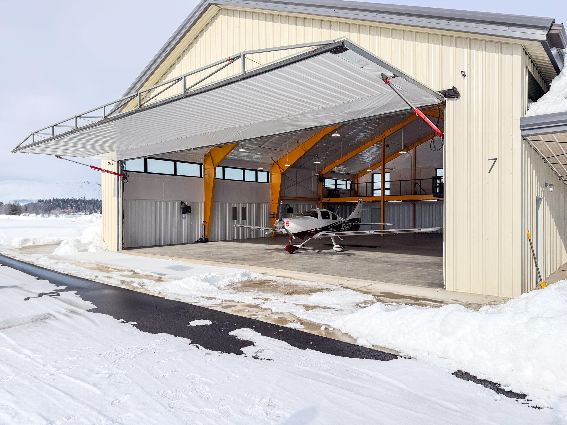 Hang Time — commercial architecture, Winthrop, WA