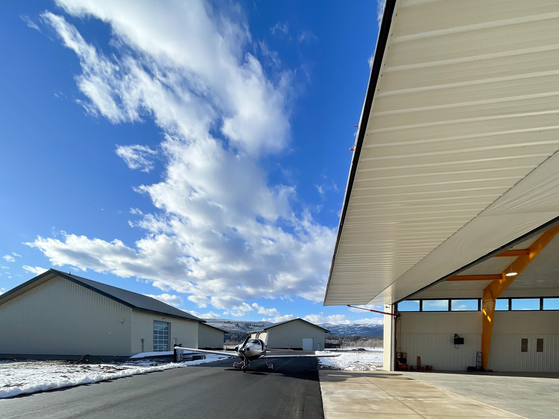 Hang Time — commercial architecture, Winthrop, WA