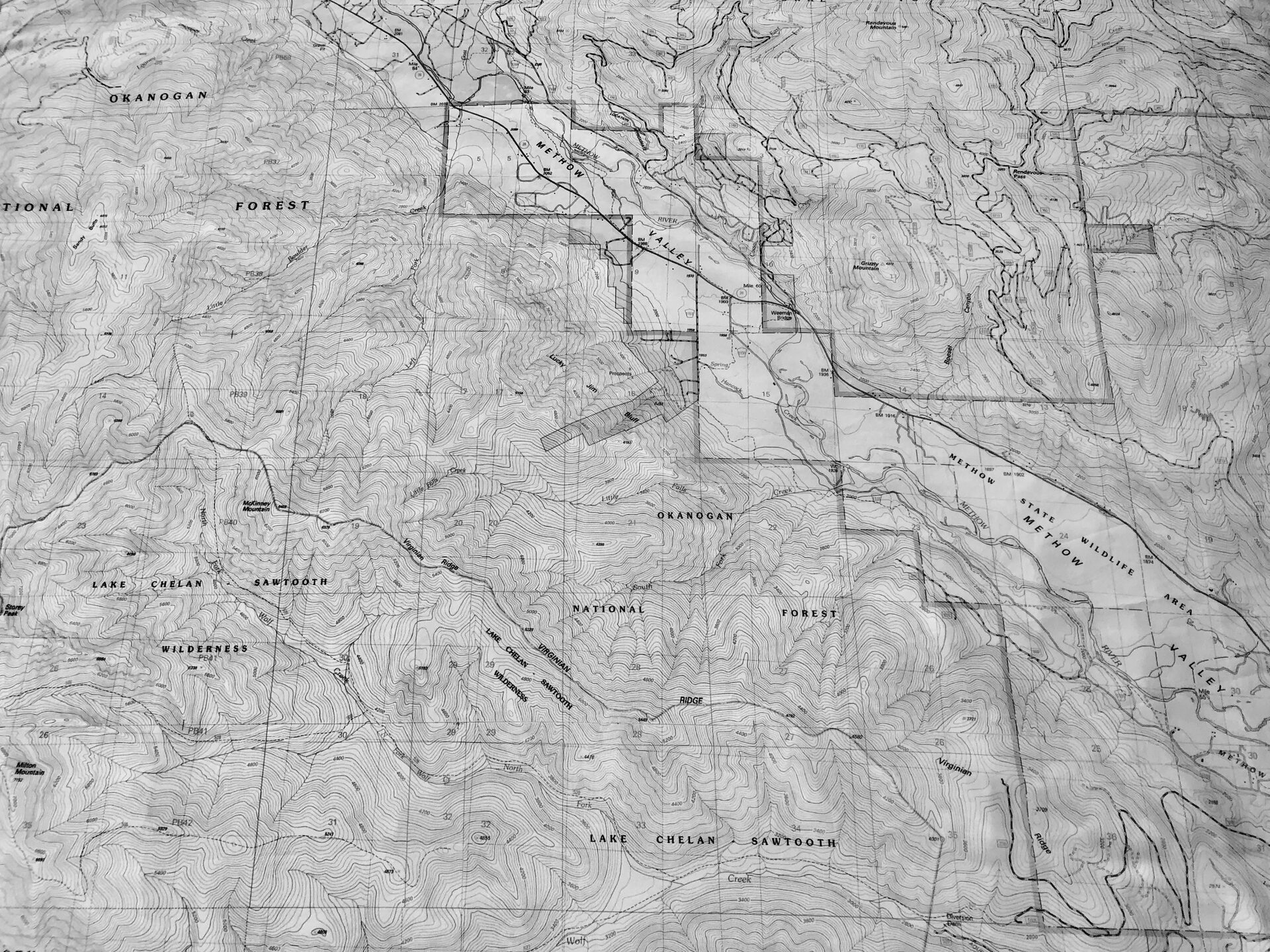 Methow Map — product architecture, Methow Valley, WA