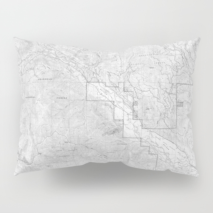 Methow Map — Methow Valley Topography Seriousfunstudio Shams