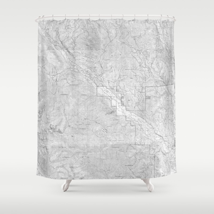 Methow Map — shower