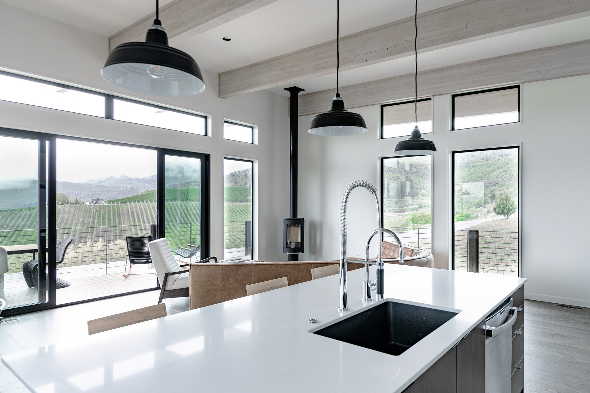 Vista — residential architecture, Chelan, WA