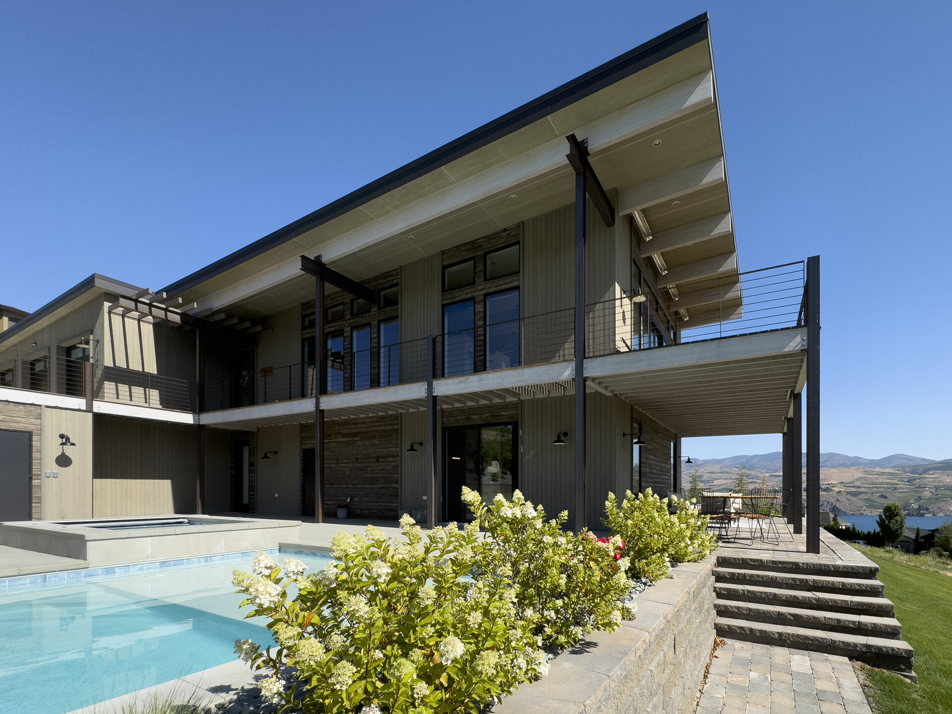 Vista — residential architecture, Chelan, WA