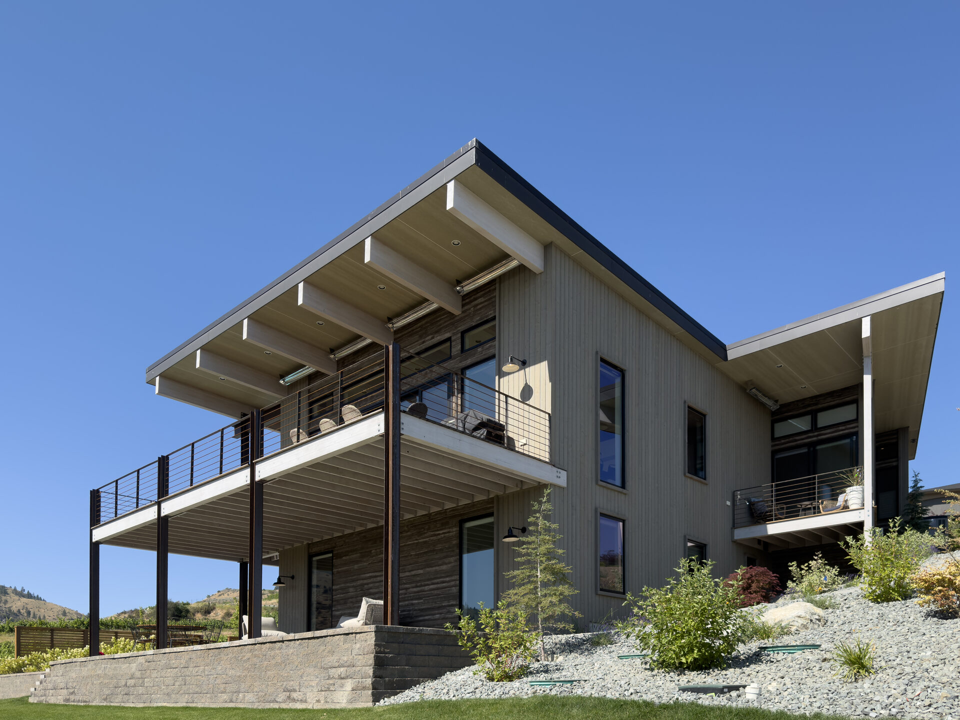 Vista — residential architecture, Chelan, WA