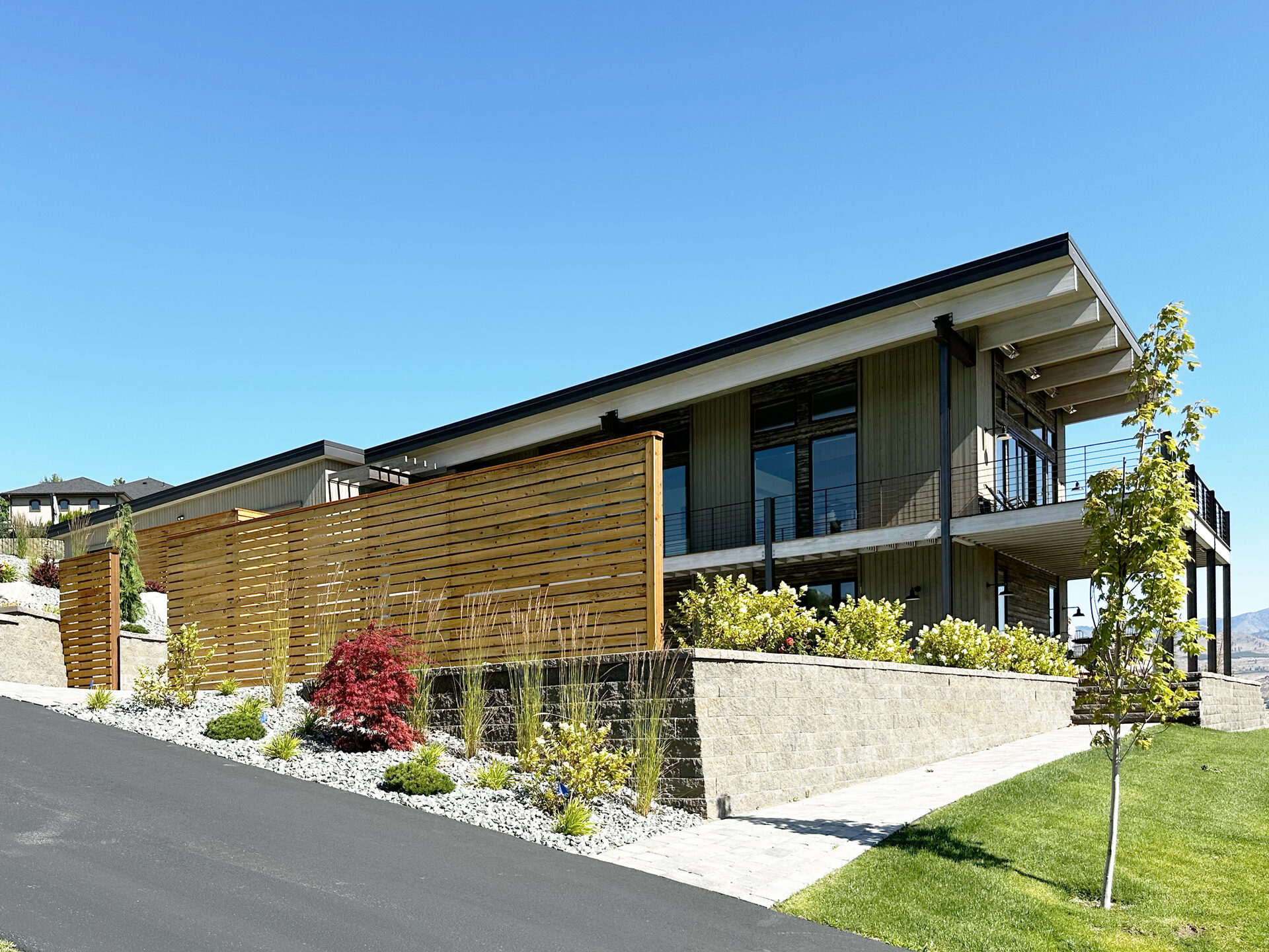 Vista — residential architecture, Chelan, WA